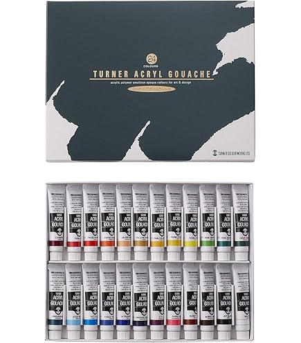 Amazon.com: Turner Acrylic Paint Set Japanesque Artist Acryl